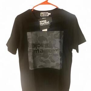 BAPE x Comme des Garçons Black Market Tee (Small)